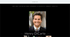 Desktop Screenshot of henrydicarlo.net